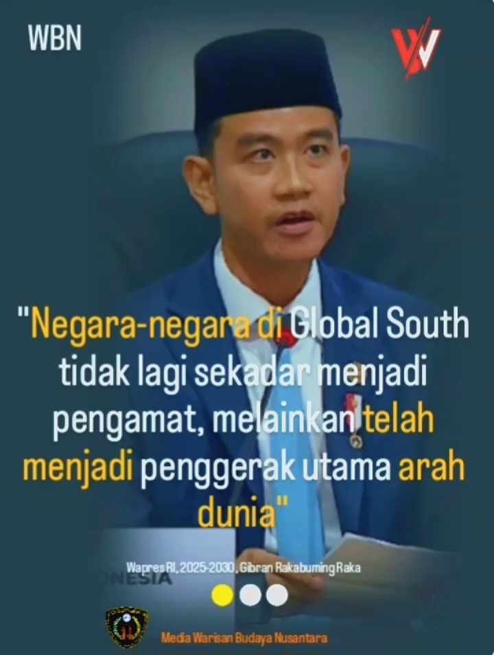 Wapres Gibran Pidato di Konferensi Tingkat Tinggi (KTT) G20 di Afrika Selatan, Ini Isinya