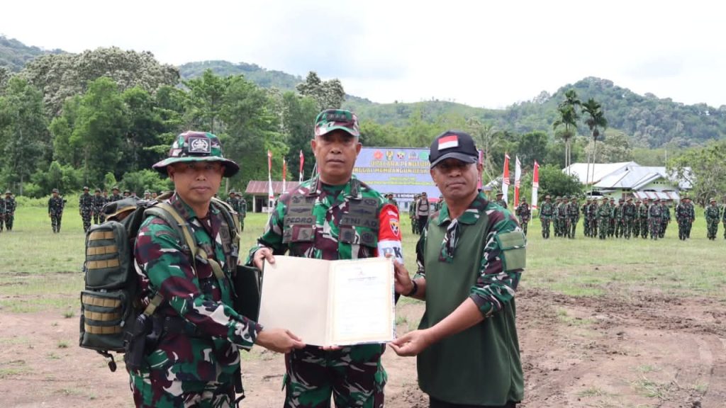 Korem 161 Wira Sakti Tutup TMMD 126 Ngada, Infrastruktur Untuk Desa