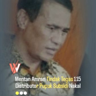 Mentan Amran Tindak Tegas 115 Distributor Pupuk Subsidi Nakal