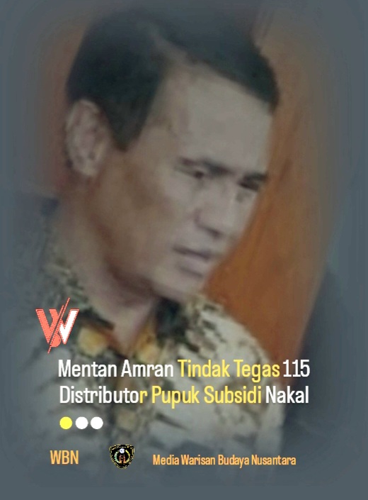 Mentan Amran Tindak Tegas 115 Distributor Pupuk Subsidi Nakal