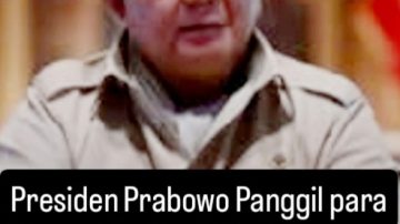 Presiden Prabowo Panggil Menteri Perintah Tindak Tambang Ilegal