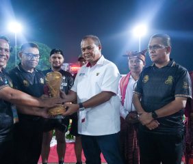 Buka ETMC XXXIV di Ende Gubernur NTT Ingatkan Sepak Bola Mempersatukan