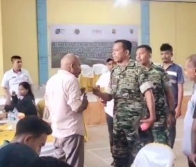 TNI Hadang Penyerobotan Saat Ganti Rugi Tanah Bendungan Mbay Lambo