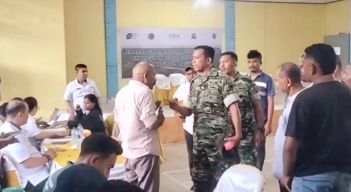 TNI Hadang Penyerobotan Saat Ganti Rugi Tanah Bendungan Mbay Lambo