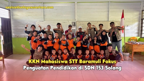 KKN Mahasiswa STT Baramuli Fokus Penguatan Pendidikan di SDN 153 Solang