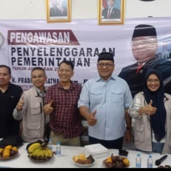 Pradi Supriatna Gelar Diskusi Publik Dengan PWI Kota Depok Terkait Pengawasan Penyelenggaraan Pemerintahaan Kota Depok 2025