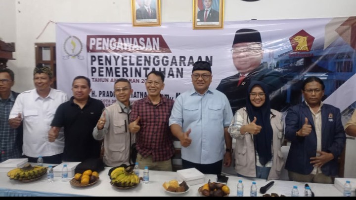 Pradi Supriatna Gelar Diskusi Publik Dengan PWI Kota Depok Terkait Pengawasan Penyelenggaraan Pemerintahaan Kota Depok 2025