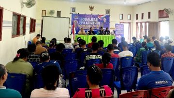 DPR RI Julie Laiskodat Sosialisasi 4 Pilar Kebangsaan di Aimere Ngada