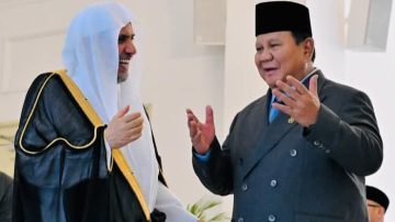 Presiden Prabowo Sambut Hangat Sekjen Liga Muslim Dunia