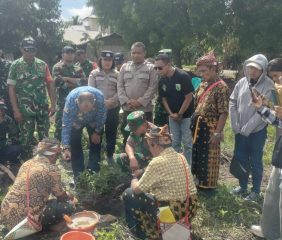 Kelurahan Danga Nagekeo Letak Batu Perdana Kantor Koperasi Merah Putih
