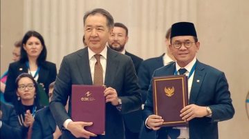 Mendag Tanda Tangan Indonesia Eurasian Economic Union Free Trade Agreement