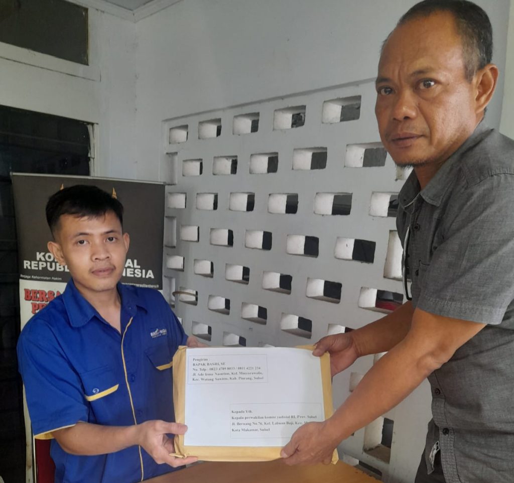 Warga Laporkan Oknum Hakim PN Pinrang ke Komisi Yudisial atas Dugaan Pelanggaran Kode Etik dalam Putusan Sengketa Lahan