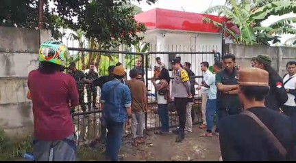 Oknum TNI Pengamanan Lokasi Tanpa Surat Tugas, Awak Media Pertanyakan Legal Objek Vital