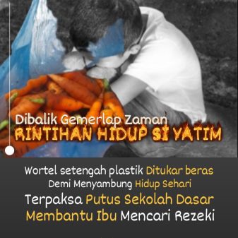 Ngada NTT : Rintihan Hidup Si Yatim Dibalik Gemerlap Zaman