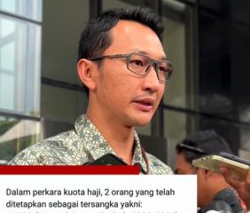 Dugaan Korupsi Kuota Haji 2024, Eks Menteri Agama Resmi Tersangka