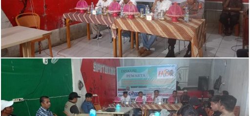 Beberapa Media di Maros Peringati Hari Pers Nasional Dengan Forum Diskusi Pewarta