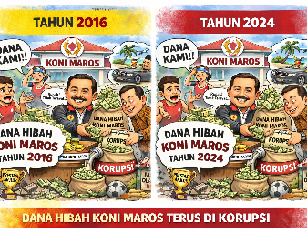 2 Kasus Dugaan Korupsi KONI Maros, 2016 Lanjut 2024 Stop, Pemerhati : Apakah Ada Unsur Politik Gratifikasi