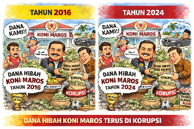 2 Kasus Dugaan Korupsi KONI Maros, 2016 Lanjut 2024 Stop, Pemerhati : Apakah Ada Unsur Politik Gratifikasi