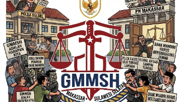 Diduga Nasabah Bank Mandiri Dirugikan, Aliansi GMMSH Kawal di Polda Hingga PN Makassar