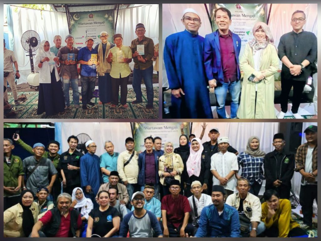 Neno Warisman Dan Chandra Wahyu Bonte Apresiasi Giat Program Wartawan Mengaji PWI Kota Depok