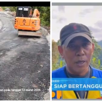 NTT : Mengejutkan Jalan Mauponggo Ngera Puuwada PHO Dalam Kondisi Rusak
