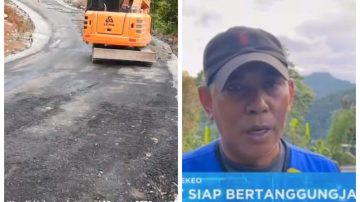 NTT : Mengejutkan Jalan Mauponggo Ngera Puuwada PHO Dalam Kondisi Rusak