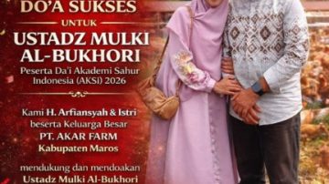 PT. Akar Farm Berikan Dukungan kepada Peserta AKSI Indosiar 2026 Asal Maros