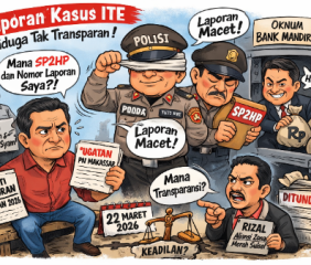 Polda Sulsel Diminta Transparan Tangani Dugaan ITE Oknum Pegawai Bank Mandiri