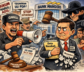 Aliansi GMMSH Minta Polda Sulsel Serta PN Makassar Usut Tuntas Atas Dugaan Pelanggaran Bank Mandiri