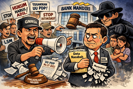 Aliansi GMMSH Minta Polda Sulsel dan PN Makassar Usut Tuntas Dugaan Pelanggaran Bank Mandiri