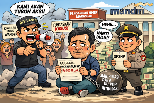 DPP Lantik: Yhoka Tegaskan Akan Turun Aksi Jika Tak Ada Titik Temu antara Korban dan Oknum Bank Mandiri