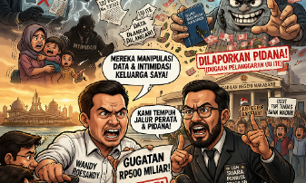 Diduga Rugikan Nasabah di Makassar, Bank Mandiri Didugat 500 Miliar Serta Oknum Dilaporkan ke Polda Sulsel