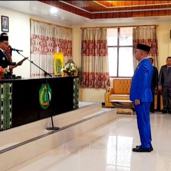 Lantik Yohanes Ghae Sebagai Pj Sekda, Bupati Ngada Ingatkan Percepatan Reformasi Birokrasi