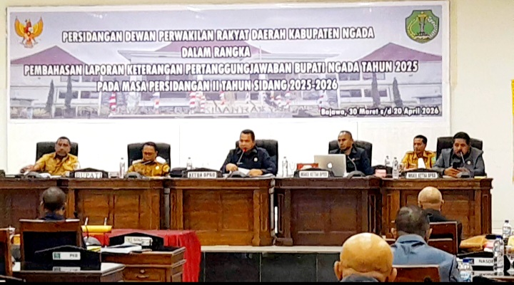 LKPJ Bupati Ngada NTT Paparkan Pencapaian Sementara Prioritas Murni Kasih