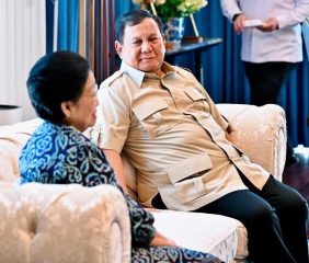 Presiden Prabowo dan Megawati Soekarnoputri Pererat Silaturahmi Kebangsaan