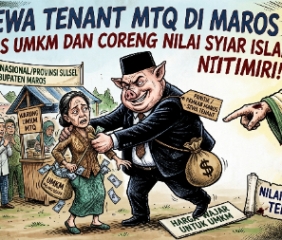 Pemberdayaan UMKM Malah Jadi Dugaan Pemerasan Di Kegiatan MTQ di Maros Dengan Tarif Sewa Tenant Yang Cukup Mahal
