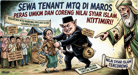 Pemberdayaan UMKM Malah Jadi Dugaan Pemerasan Di Kegiatan MTQ di Maros Dengan Tarif Sewa Tenant Yang Cukup Mahal