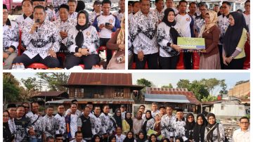 Wakil Bupati Sidrap Serahkan Santunan Rp150 Juta untuk Guru Korban Kebakaran