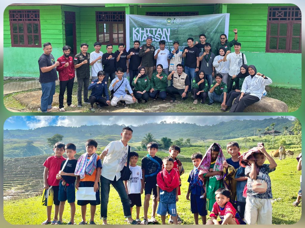 HMI-BEM ICP Pinrang Giat Sosial Sunatan Masal