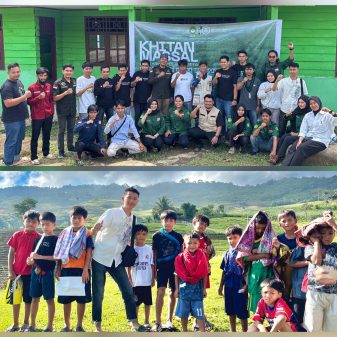 HMI-BEM ICP Pinrang Giat Sosial Sunatan Masal