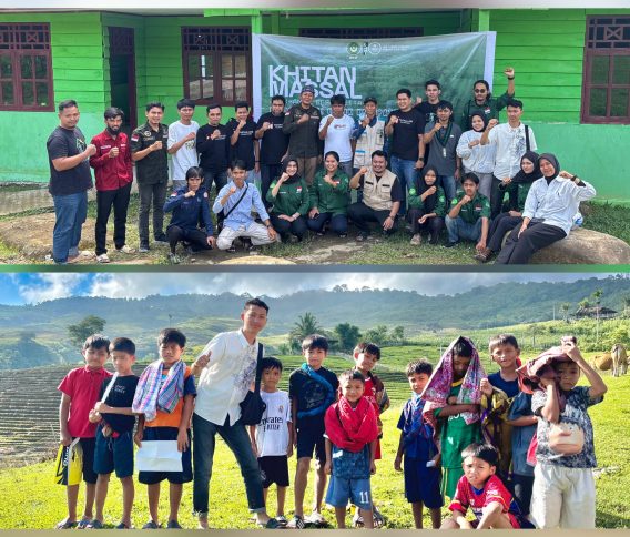HMI-BEM ICP Pinrang Giat Sosial Sunatan Masal
