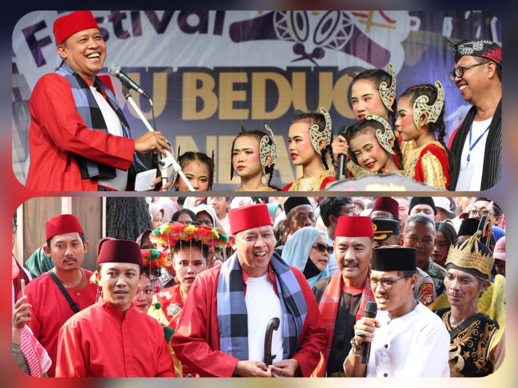 Tri Adhianto Ajak Lestarikan Budaya: festival adu bedug dan dondang ke-19 meriahkan mustika jaya
