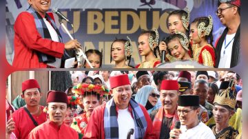Tri Adhianto Ajak Lestarikan Budaya: festival adu bedug dan dondang ke-19 meriahkan mustika jaya