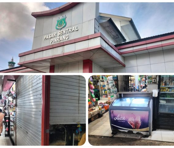 Marak Aksi Pembobolan Kios di Pasar Sentral Pinrang: Pedagan Resah