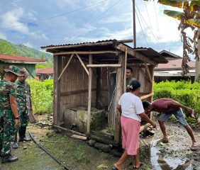 TMMD 128 Hadirkan MCK Layak di Ende, Warga Aelipo Nikmati Sanitasi Sehat