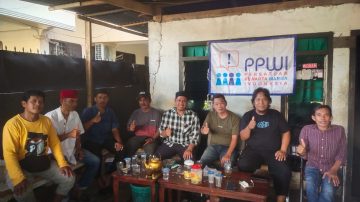 Pengurus dan Anggota DPC PPWI Pinrang,Gelar Rapat Koordinasi