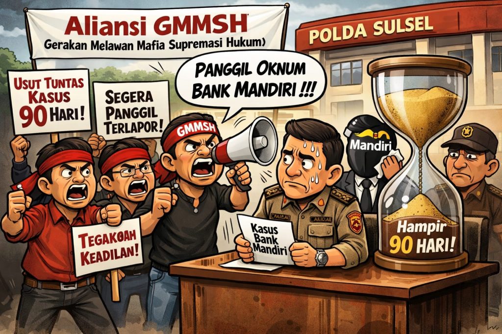 GMMSH Soroti Kinerja Polda Sulsel, Kasus Dugaan Peretasan Data Wandy Roesandy Dinilai Lamban