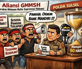 GMMSH Soroti Kinerja Polda Sulsel, Kasus Dugaan Peretasan Data Wandy Roesandy Dinilai Lamban