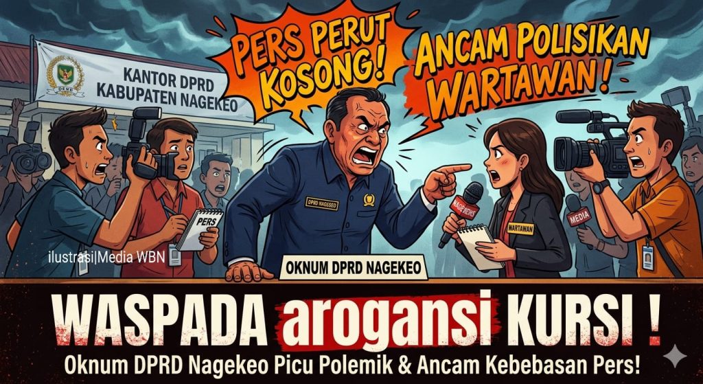 PWMOI Nagekeo Kecam Oknum DPRD Sebut “Pers Perut Kosong” Dinilai Wakil Rakyat Arogan