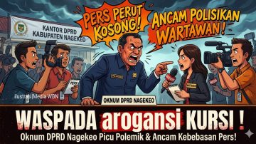 PWMOI Nagekeo Kecam Oknum DPRD Sebut “Pers Perut Kosong” Dinilai Wakil Rakyat Arogan